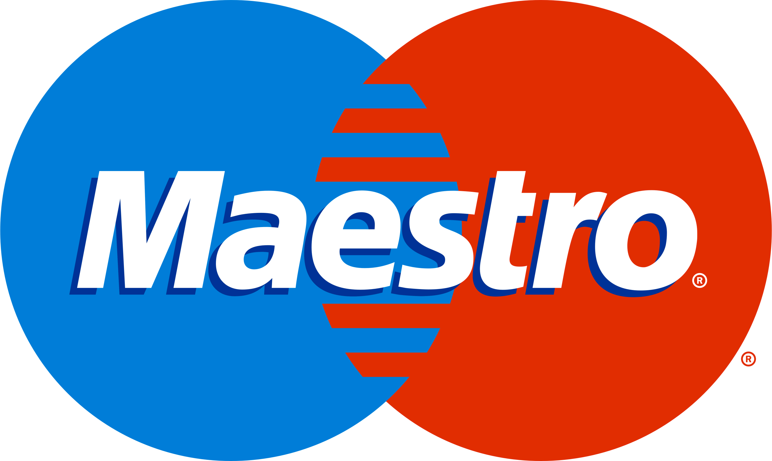 Métodos de pago Maestro